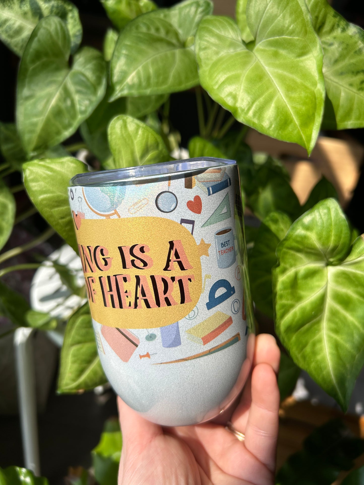 12 oz Teaching Heart Tumbler