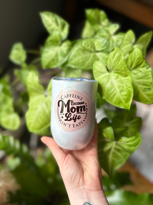 12 oz Mom Life Tumbler